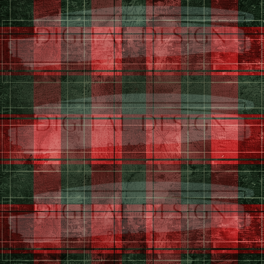 Christmas Plaid VinylV1895