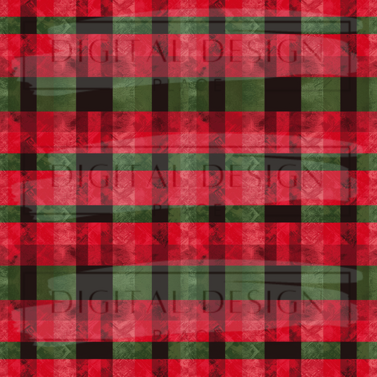 Christmas Plaid VinylV1900