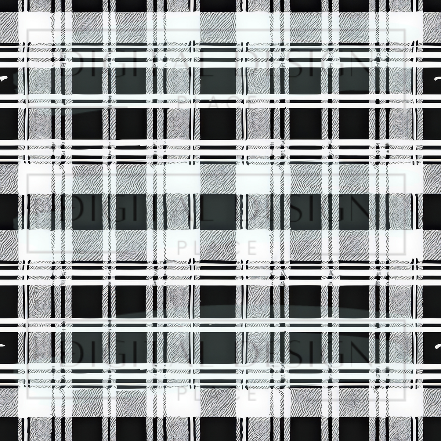 Black Buffalo Plaid VinylV2147