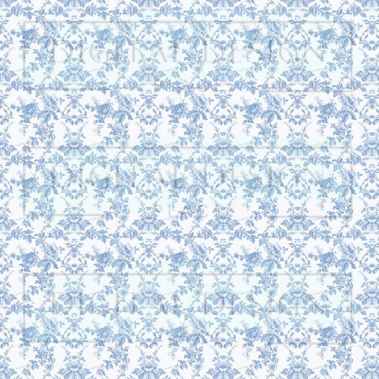 Blue Chinoiserie VinylV2189