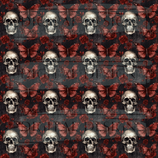 Red Goth Garden VinylV2237