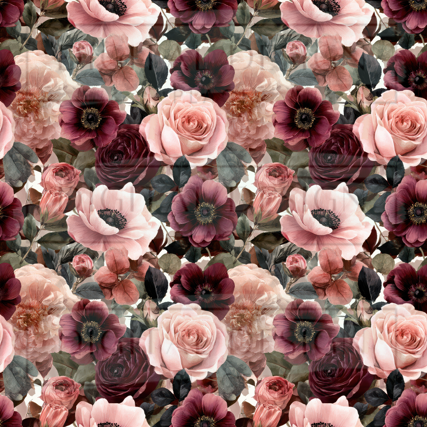 Fall Floral Full Print VinylV2433
