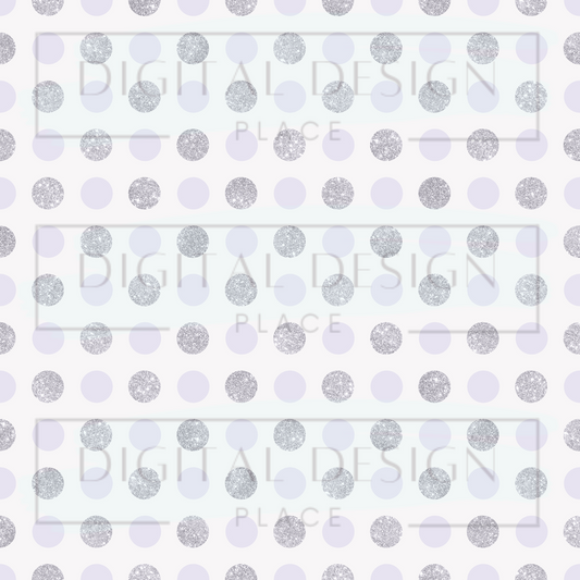 Pastel Purple Dots VinylV2459