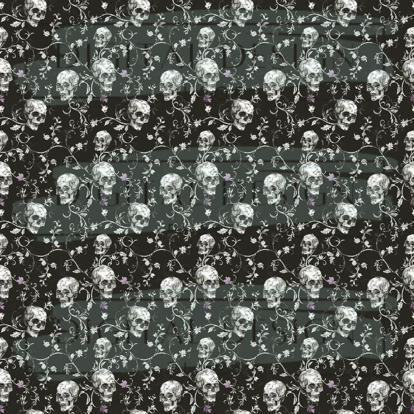 Black Skulls VinylV2472