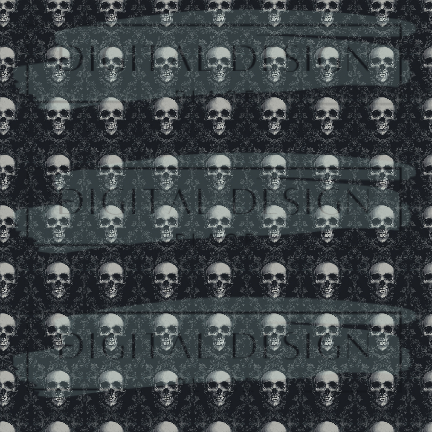 Black Skulls VinylV2473