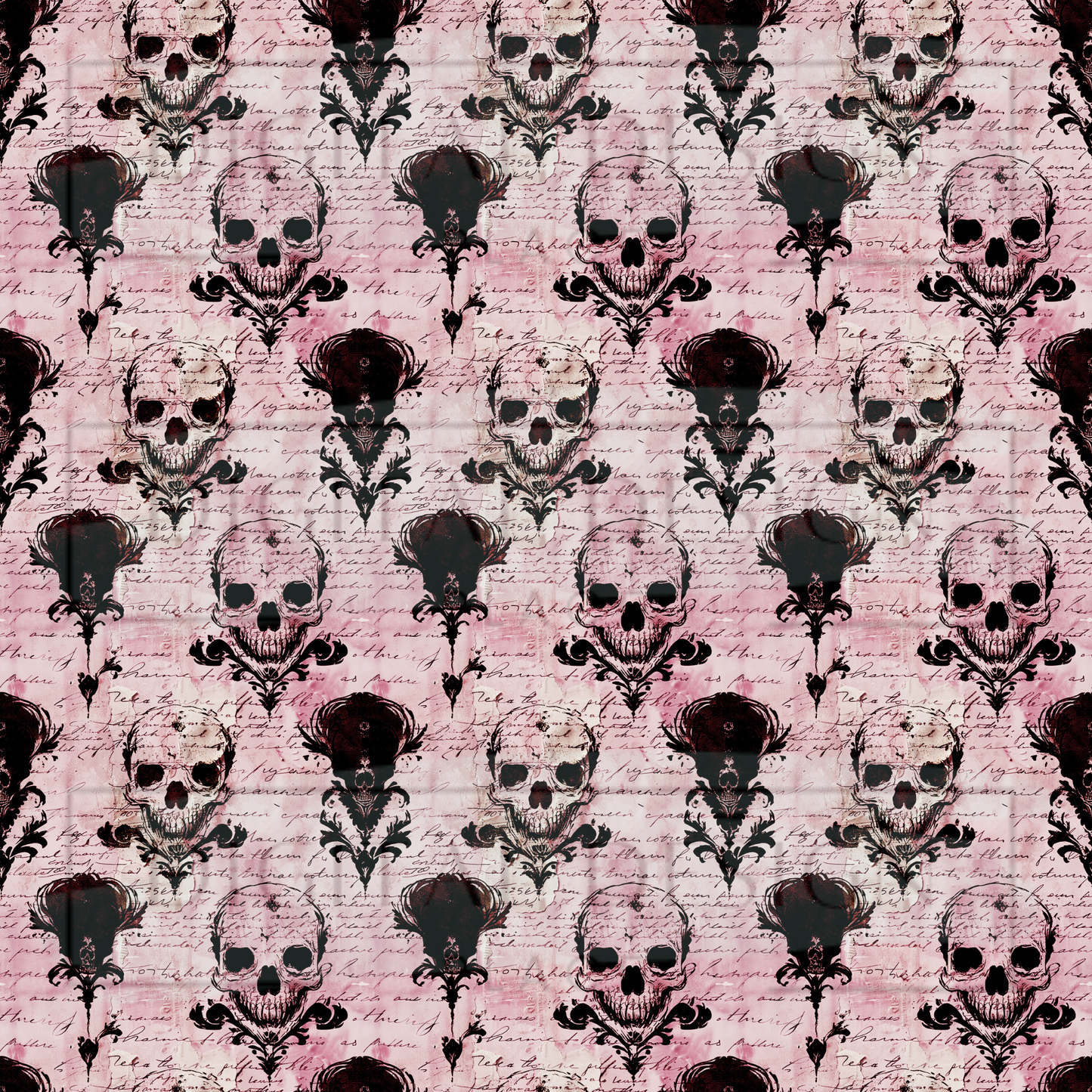 Pink Skulls VinylV2475