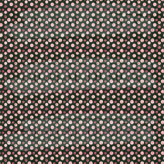 Pink Black Dots VinylV2494