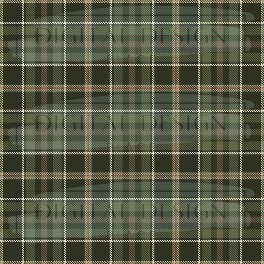 Winter Plaid VinylV2571