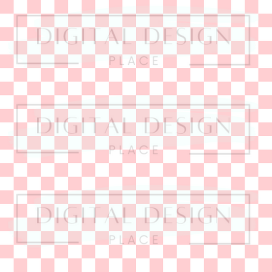 Pink Checkered VinylV347