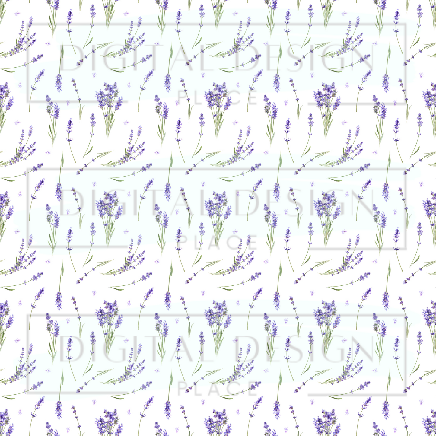 Lavender Sprigs VinylV362