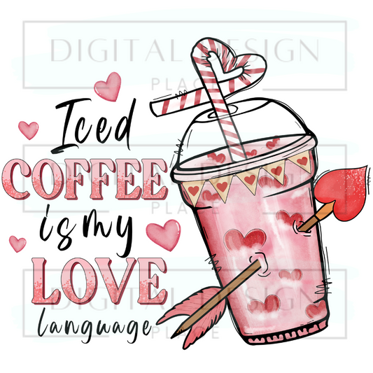 Iced Coffee Love Language ValV47