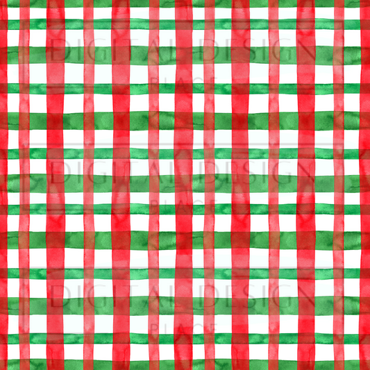 Christmas Plaid VinylV668