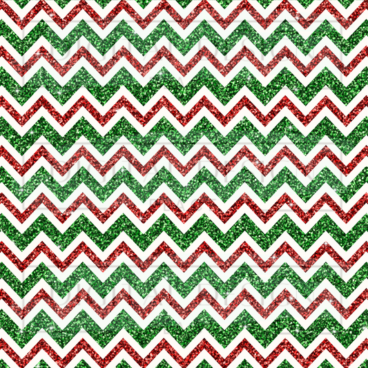 Sparkle Christmas Argyle VinylV671