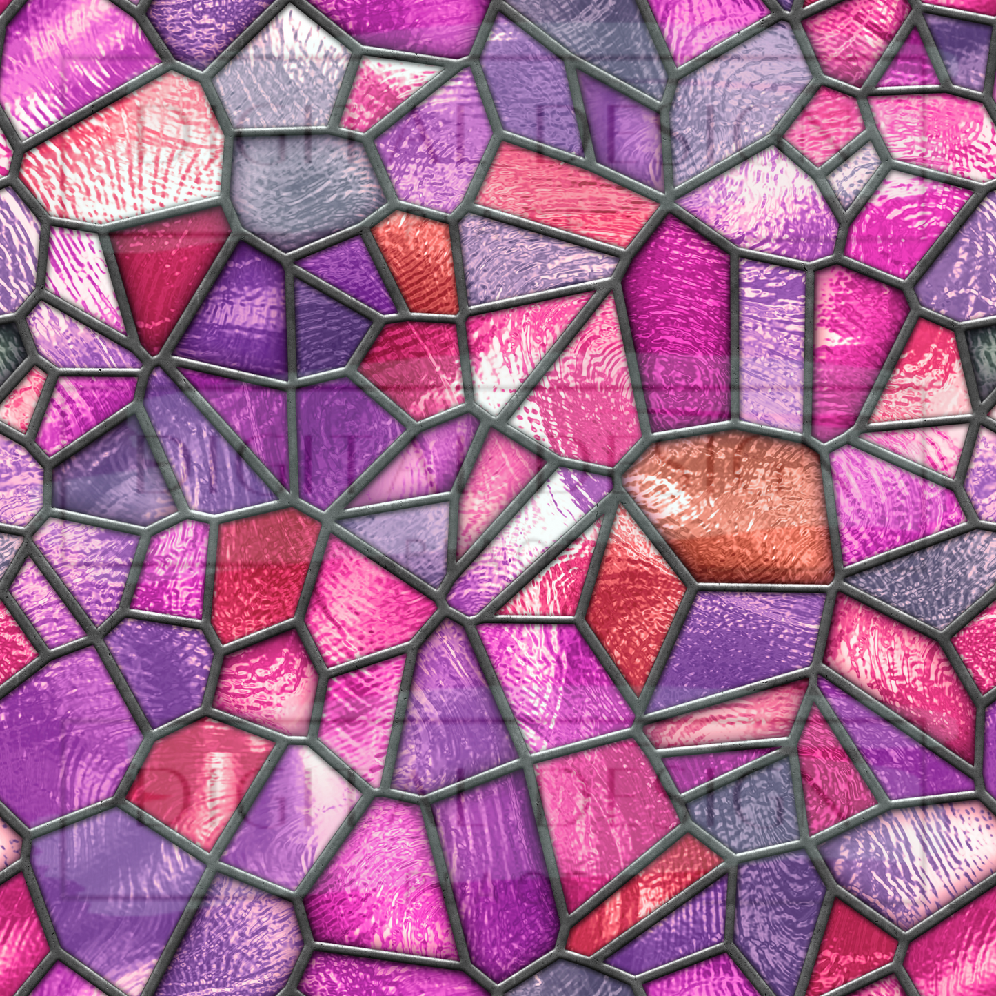 Stained Glass Pink/Purple VinylV678