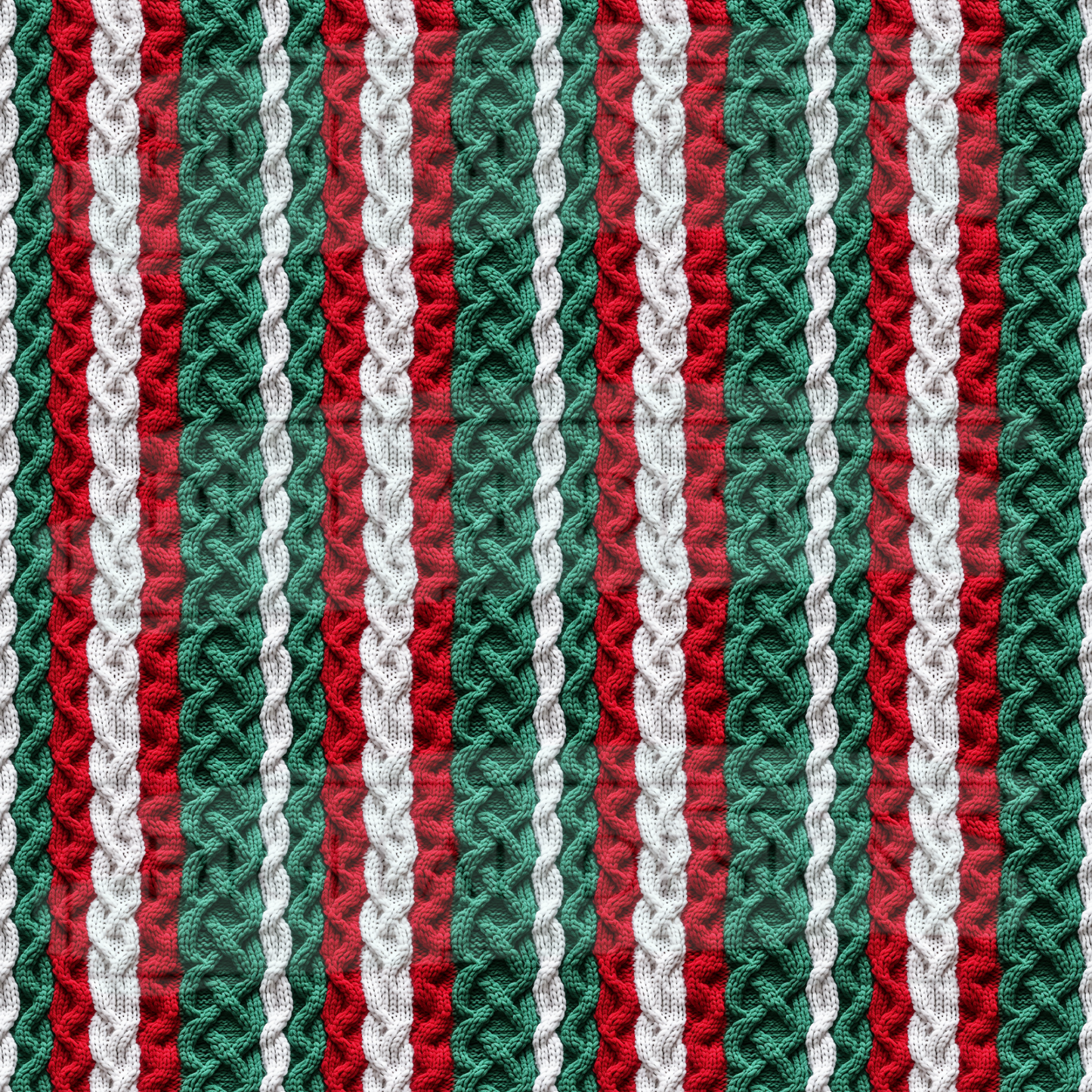 Christmas Knit Striped VinylV802