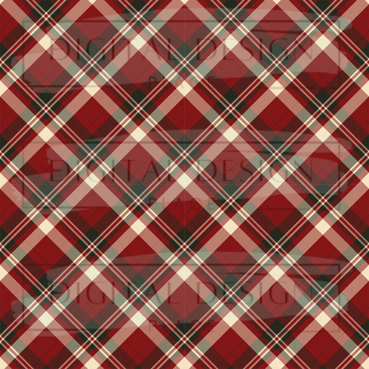 Christmas Standard Plaid VinylV806