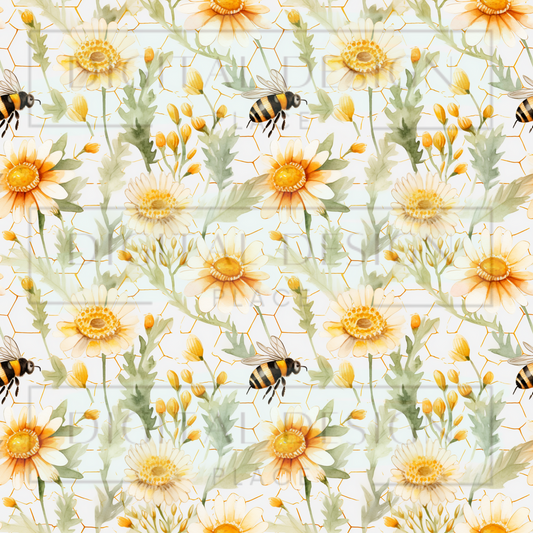 Wildflower Bees VinylV950