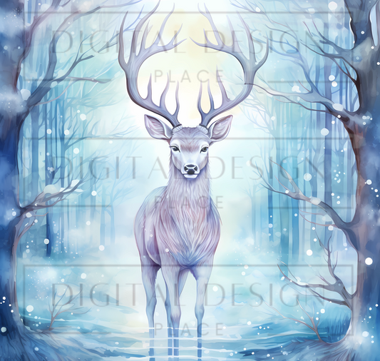 Winter Deer TWRW130