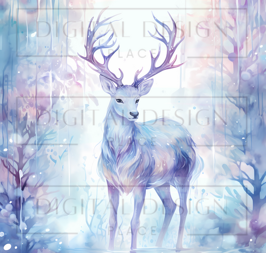 Winter Deer TWRW131