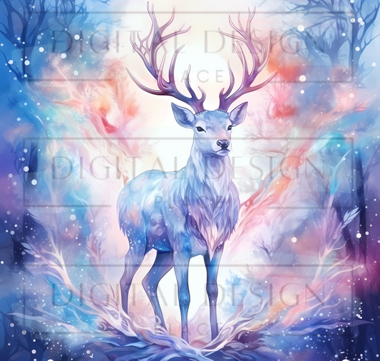 Winter Deer TWRW134