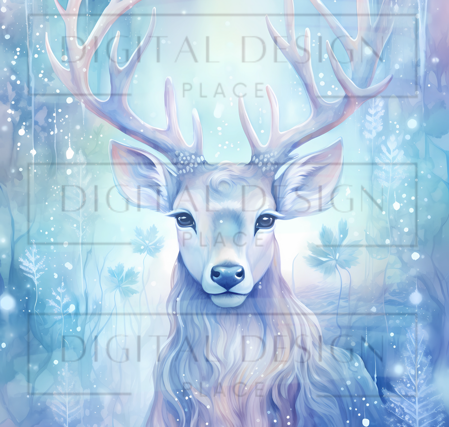 Winter Deer TWRW135