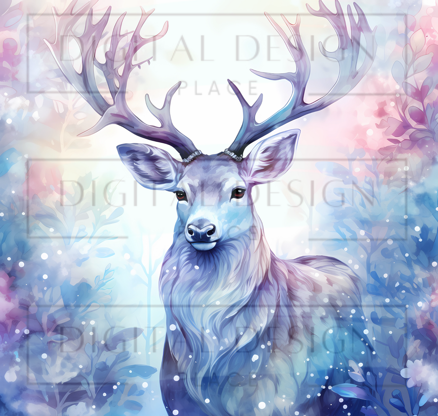 Winter Deer TWRW136