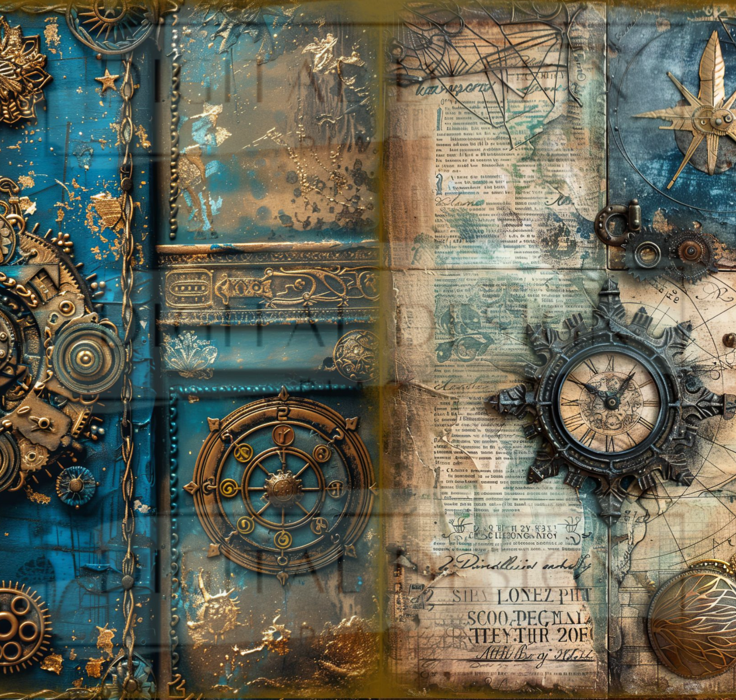 Steampunk Compass Books TWRW148