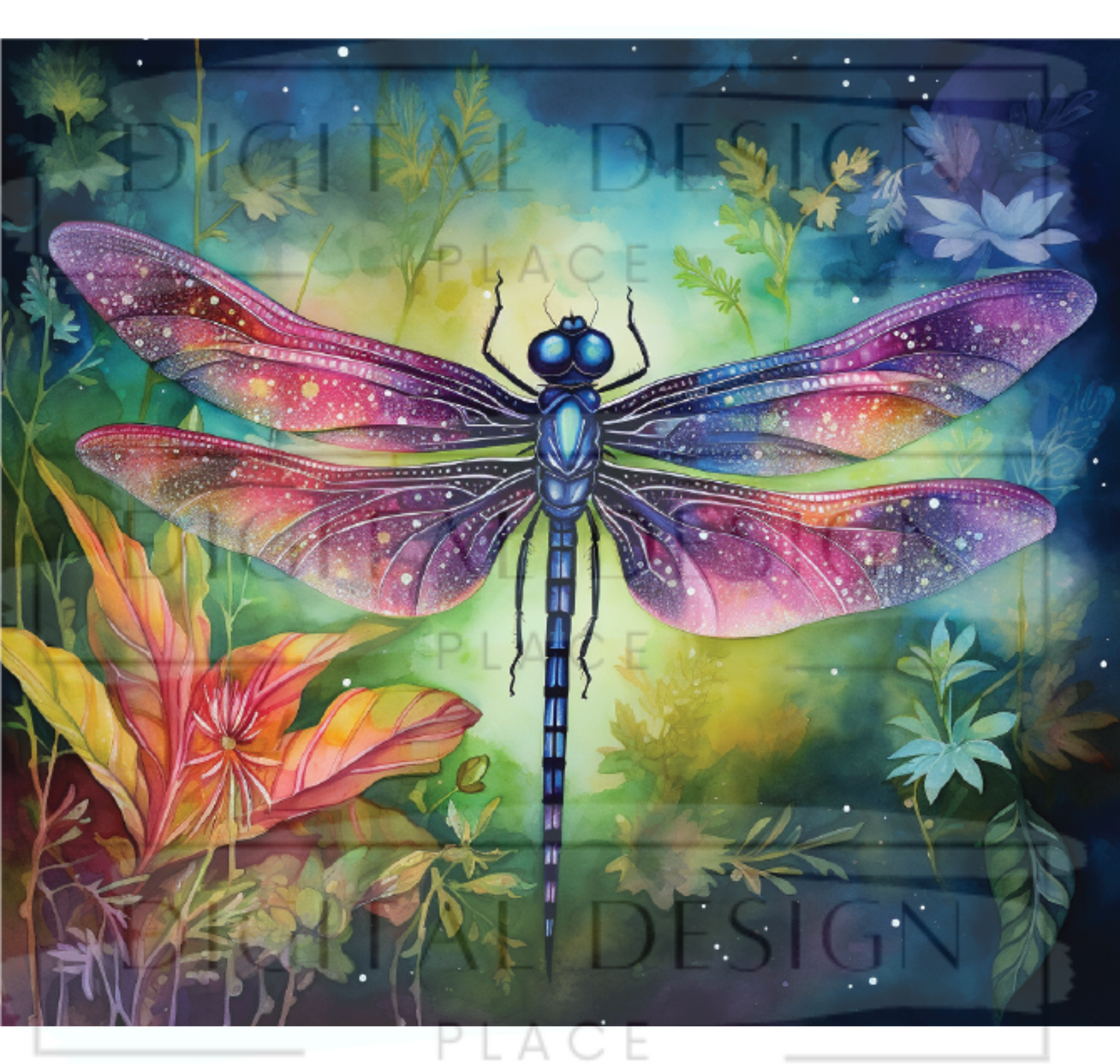 Rainbow Dragonfly TWRW186