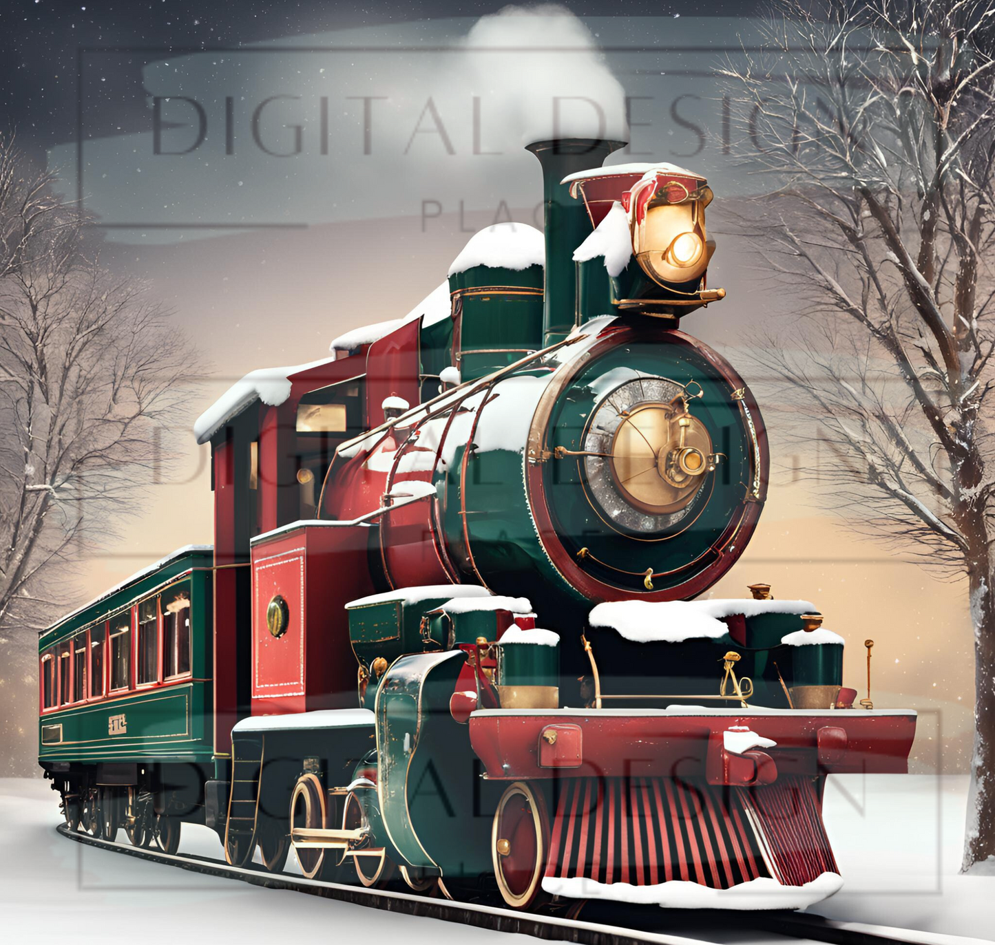 Christmas Train TWRW214