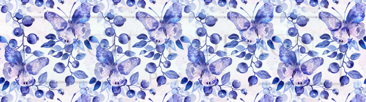 Blueberry Butterflies Wrap DupW36