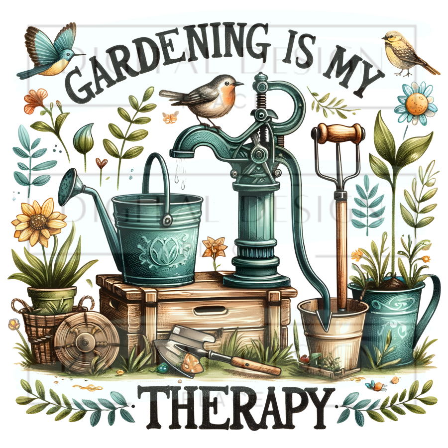 Gardening is my Therapy WoWW221