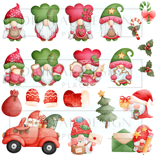 Christmas Gnomes 1 ELEE169