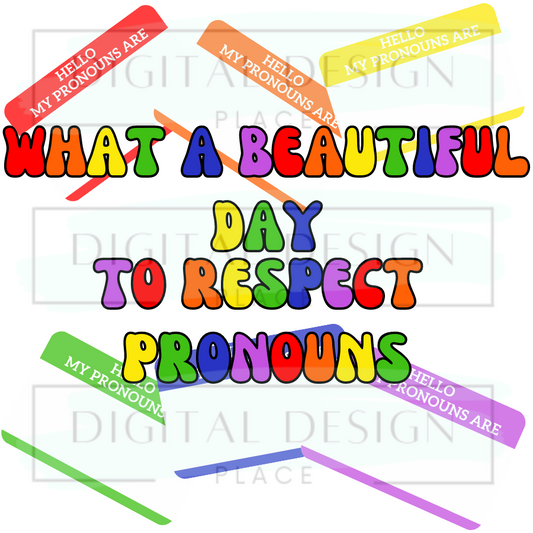Respect Pronouns PRIP13