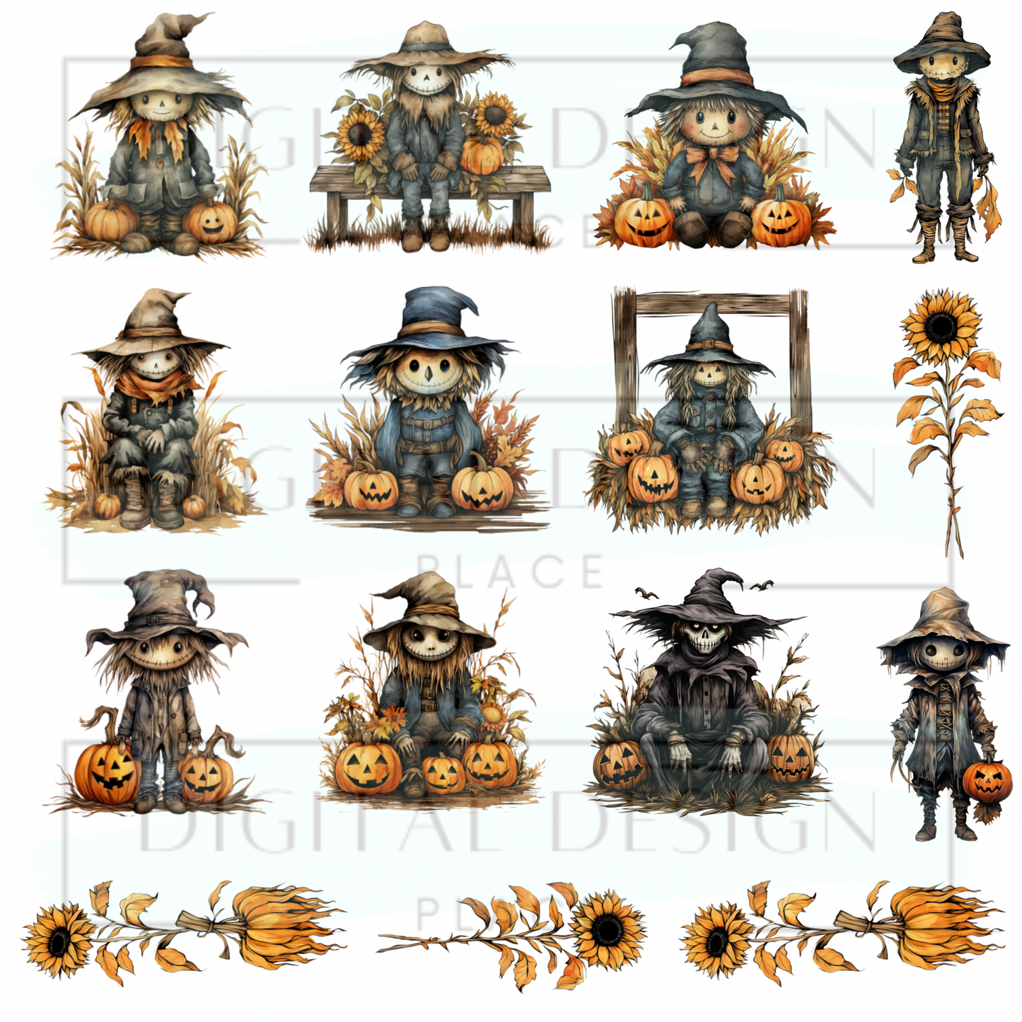 Scarecrow Besties ELEE210