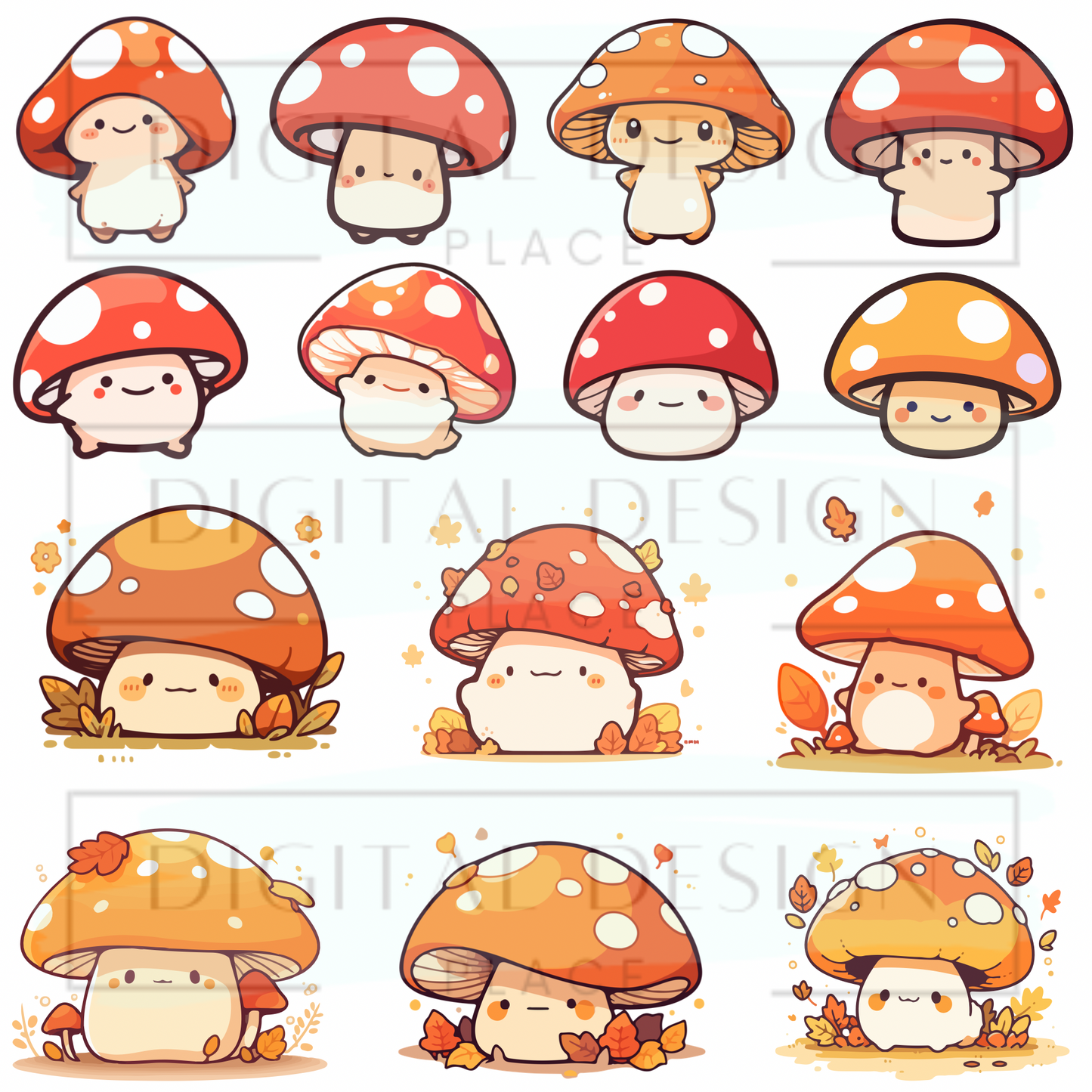 Mushroom Friends ELEE208