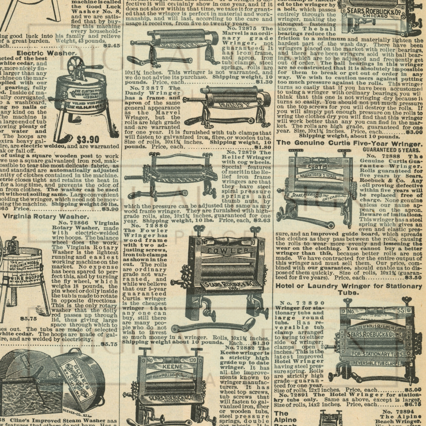 Vintage Sears Roebuck Catalog VinylV1048