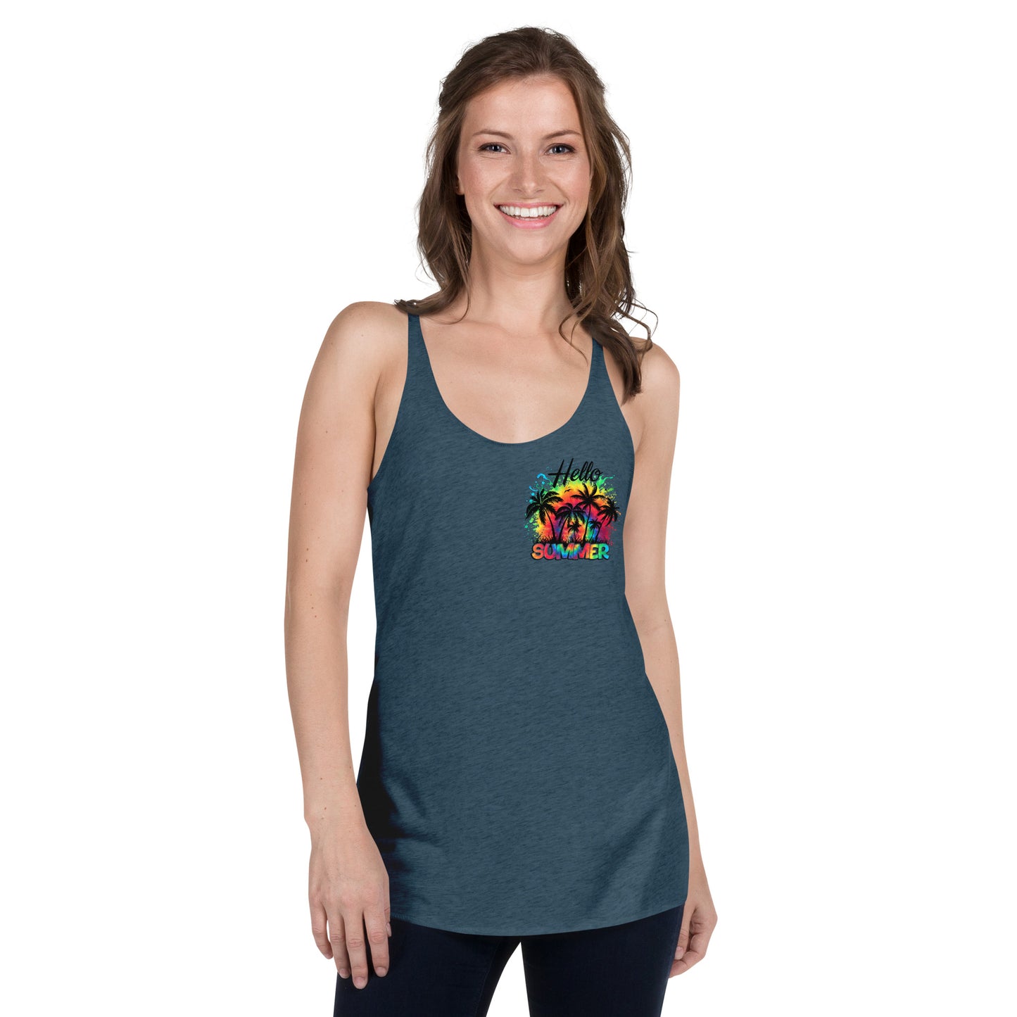 Hello Summer Racerback Tank