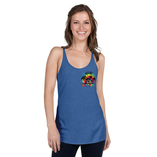 Hello Summer Racerback Tank