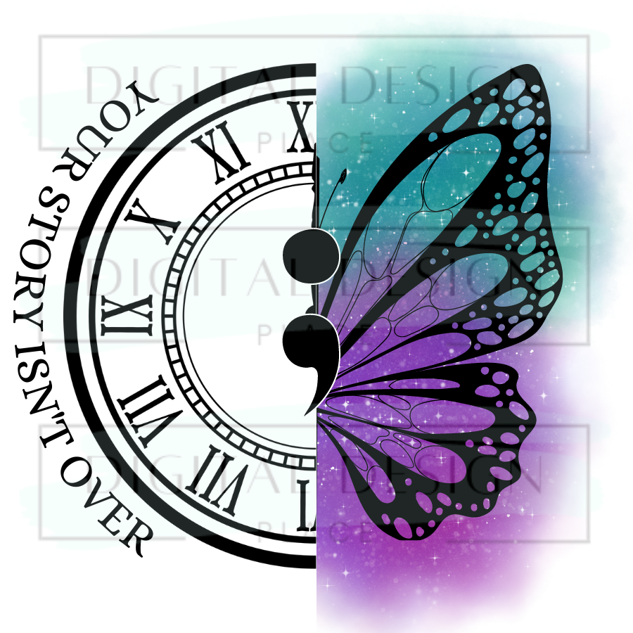 ; Clock Butterfly AwareA13