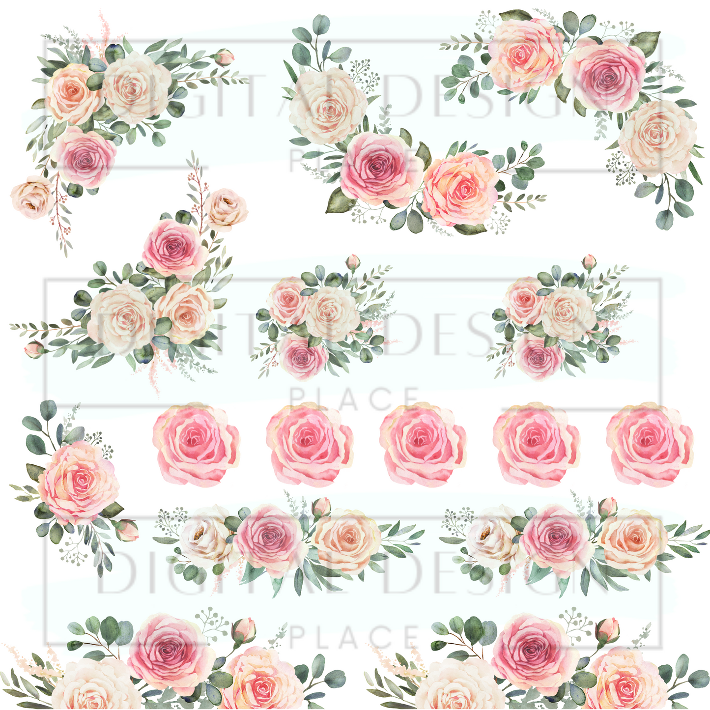 Pink Roses EleE74