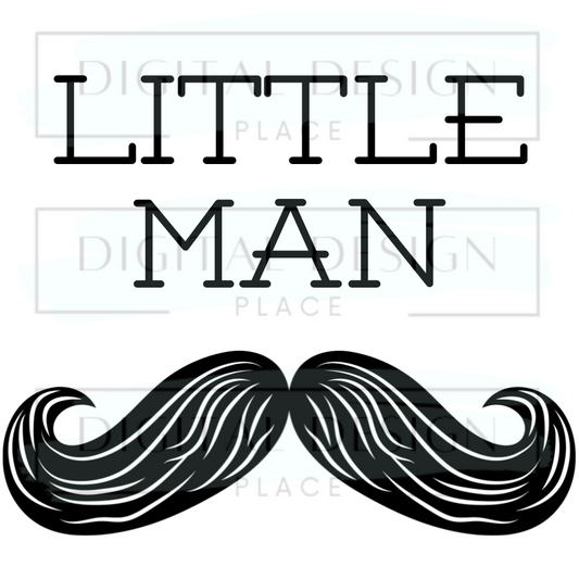 Little Man Mustache KIDK2