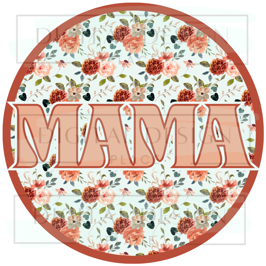 Vintage Flowers Mama MOMM23