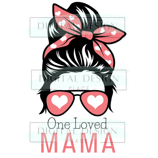One Loved Mama BunBL8