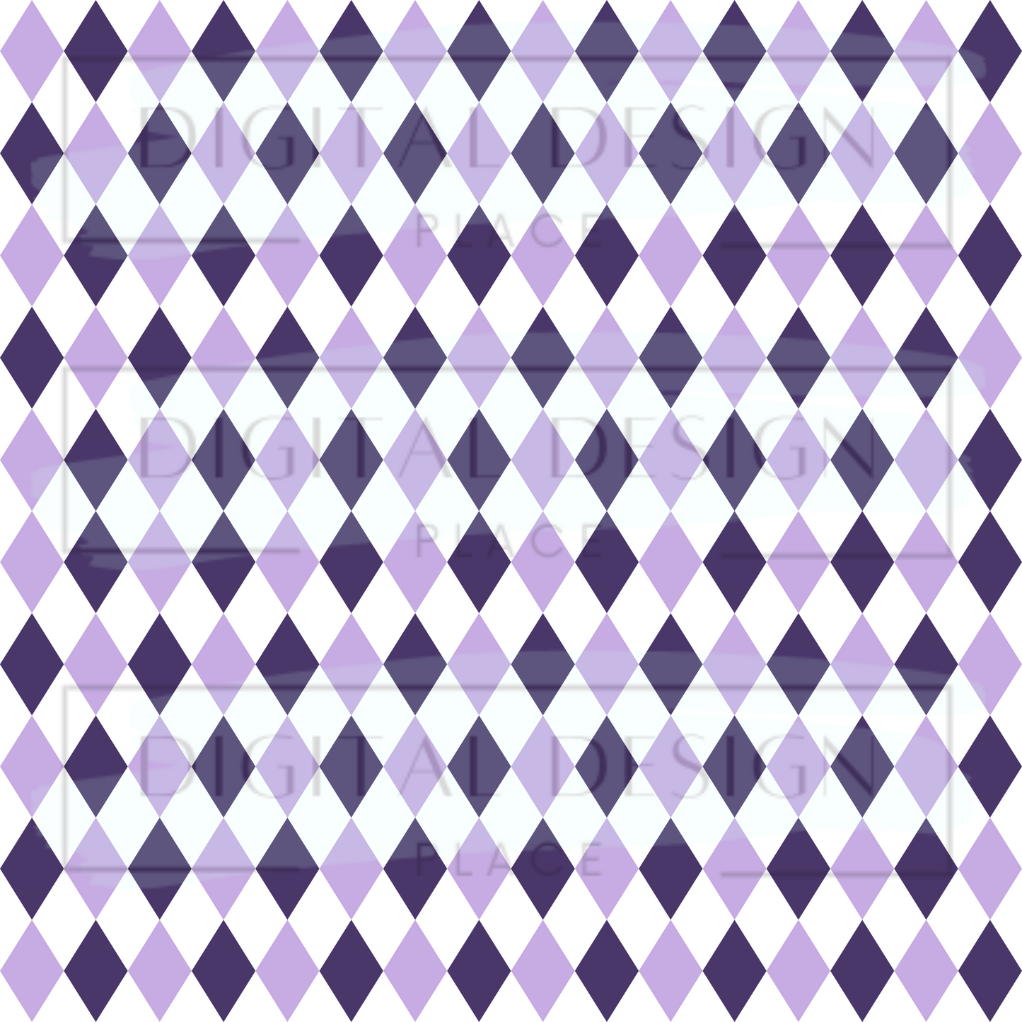 Purple Shades Argyle VinylV153