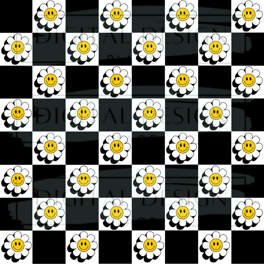 Daisy Checkered VinylV163