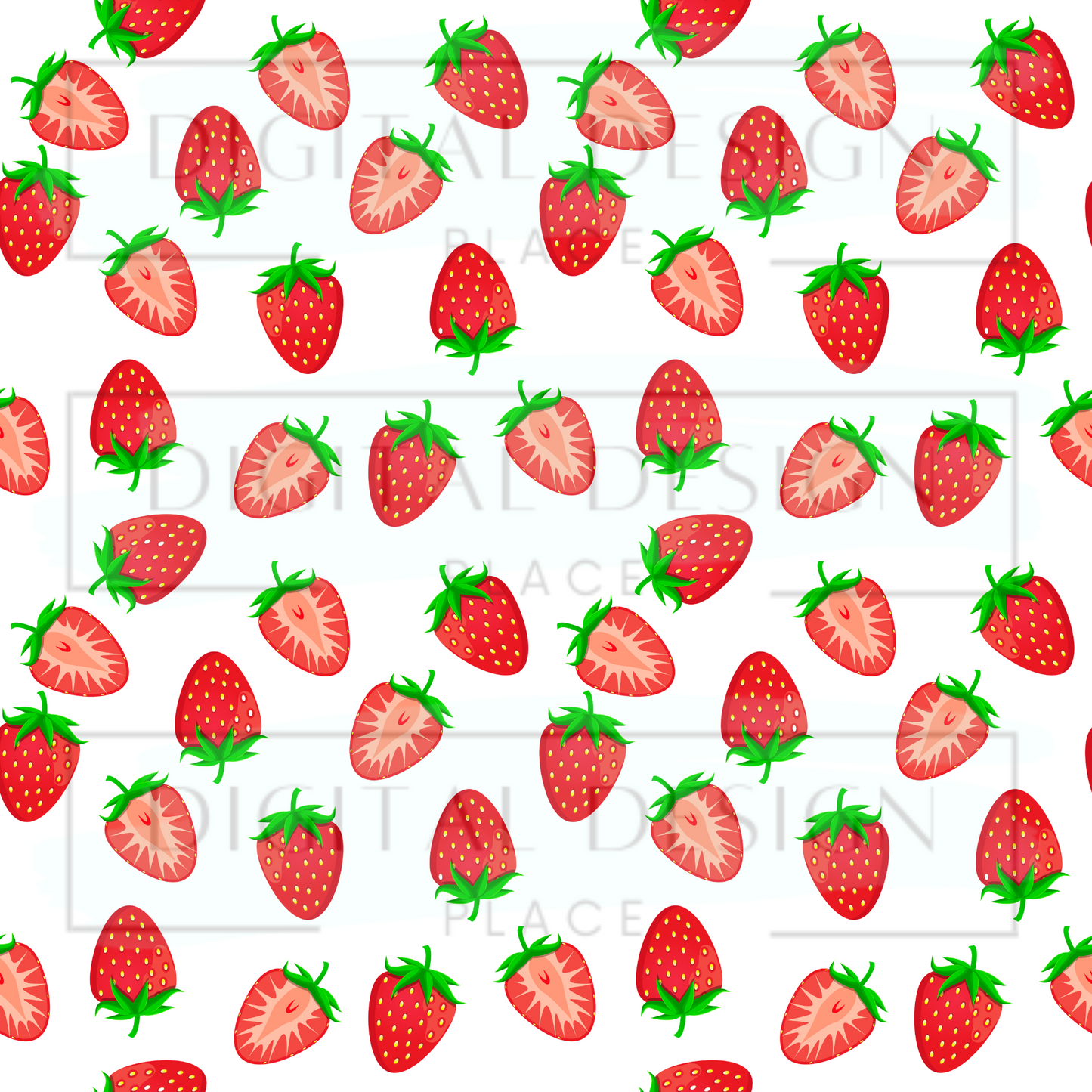 Fresh Strawberries VinylV229