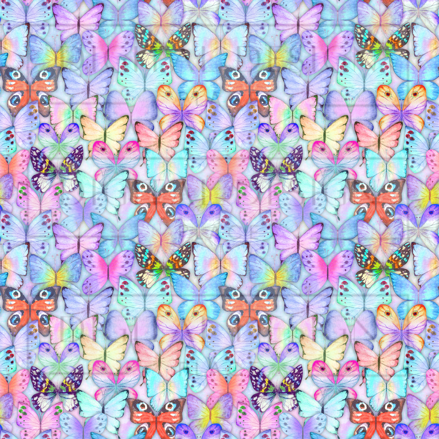 Colorful Butterfly Full Print VinylV97