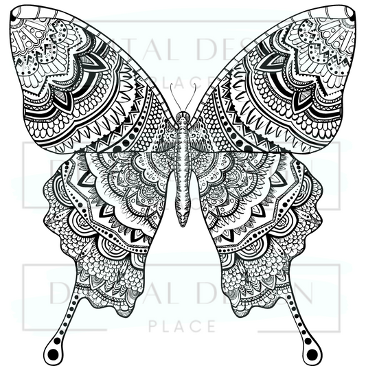 Mandala Butterfly ANIA28