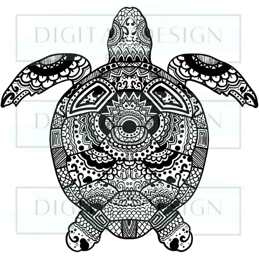 Mandala Turtle ANIA29