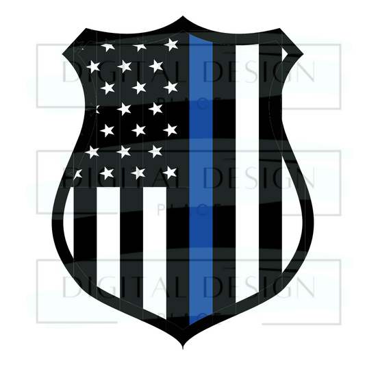 Police Badge RESFR9